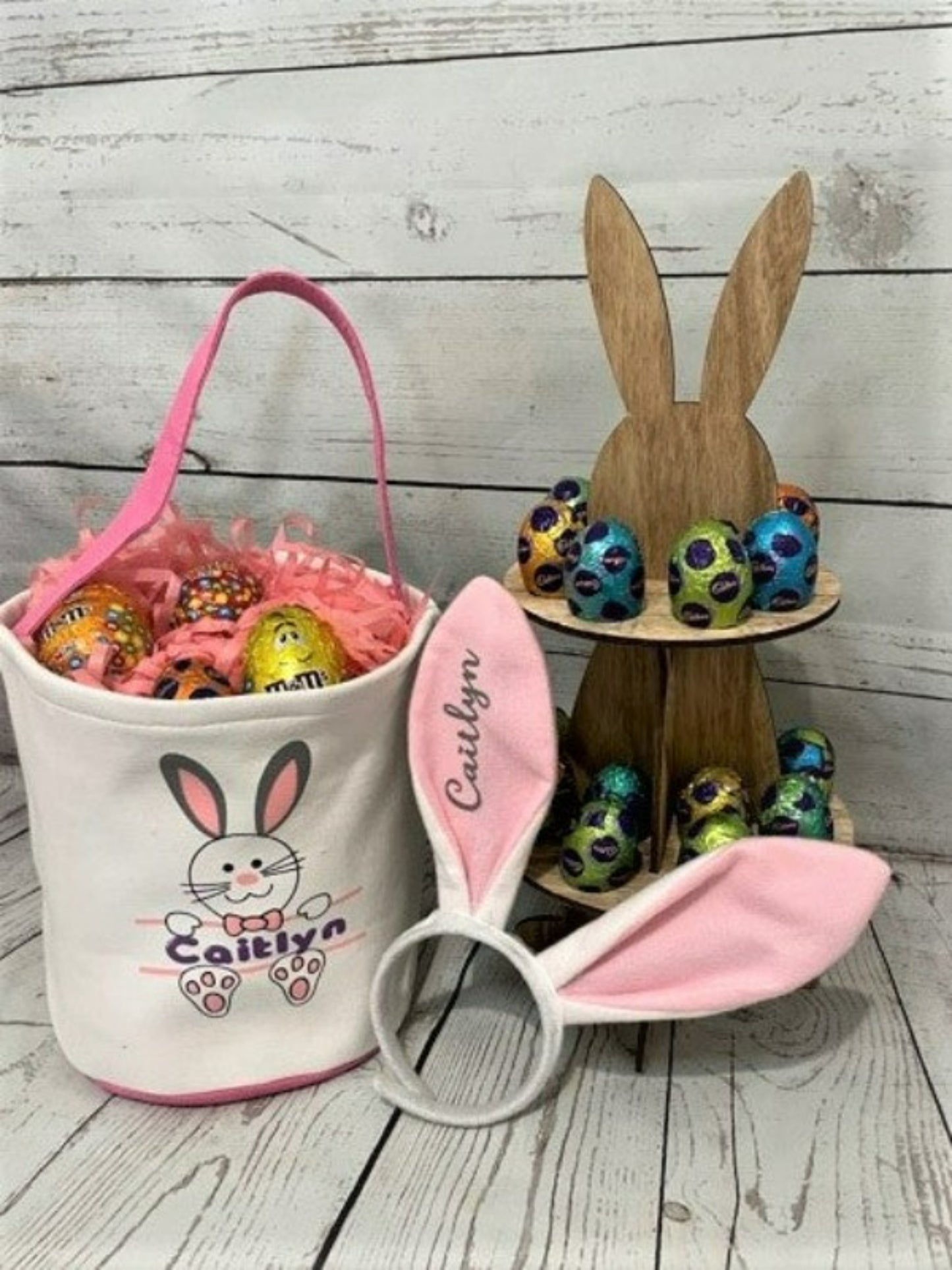 Easter Canvas Basket