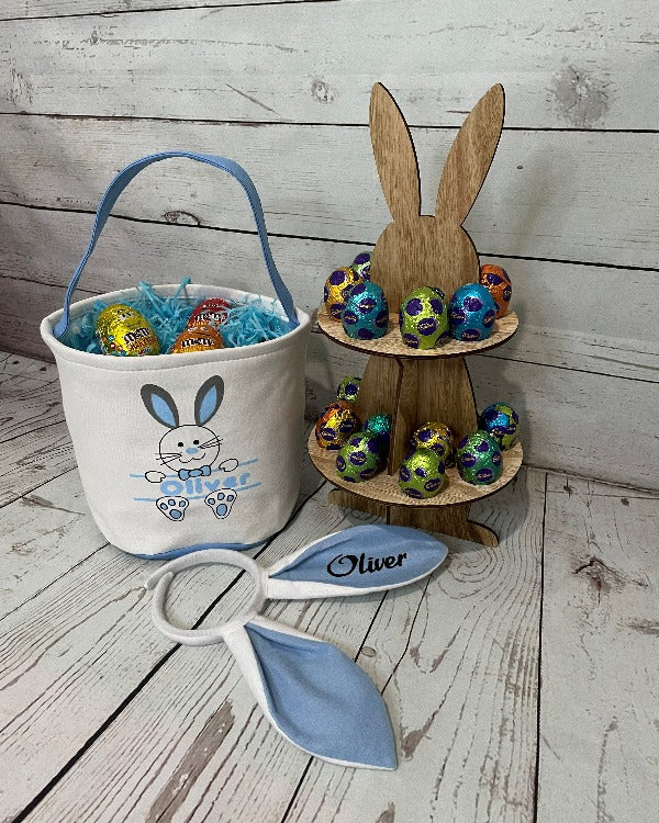 Easter Canvas Basket