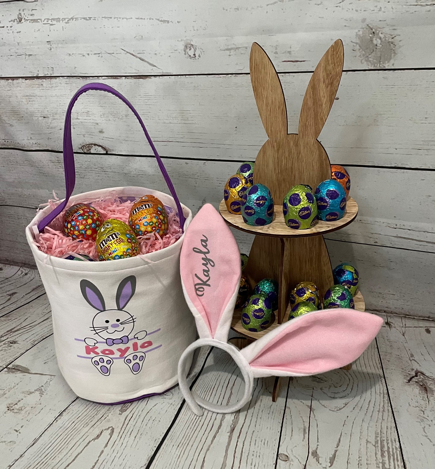 Easter Canvas Basket