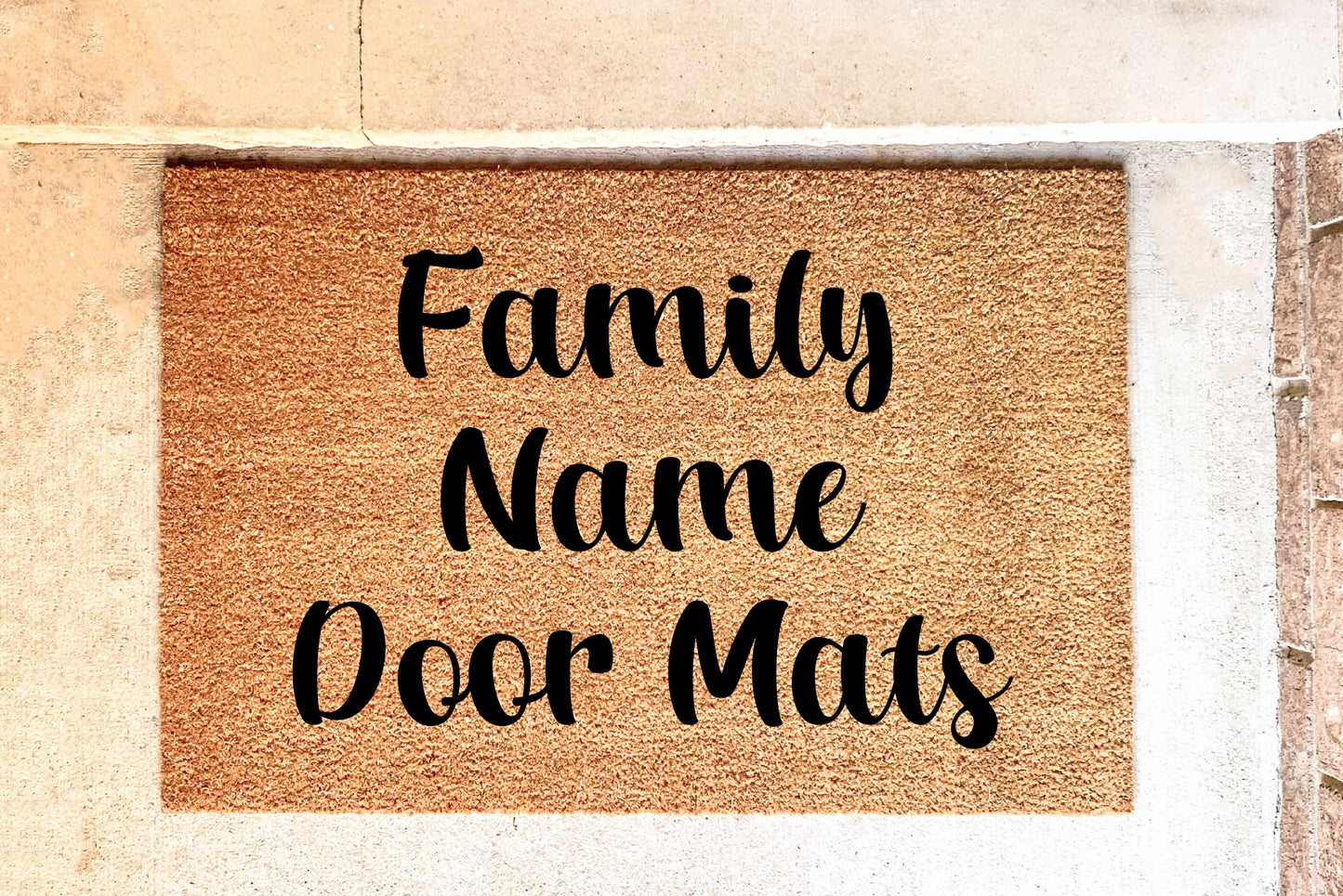 Family Name Door Mats