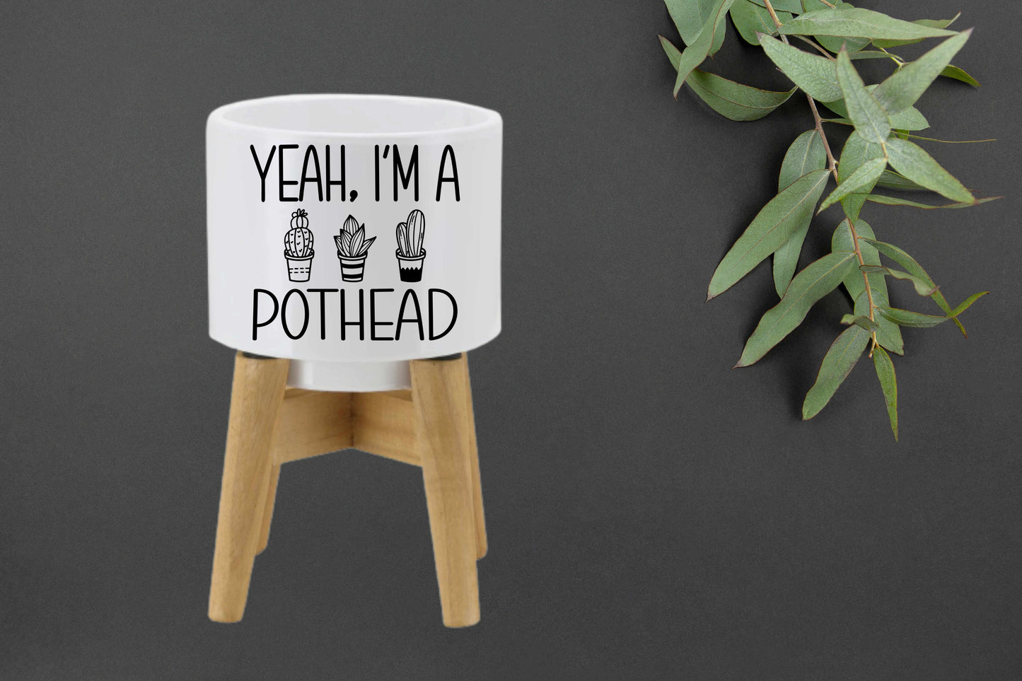 Mini Plant Pot with Quotes