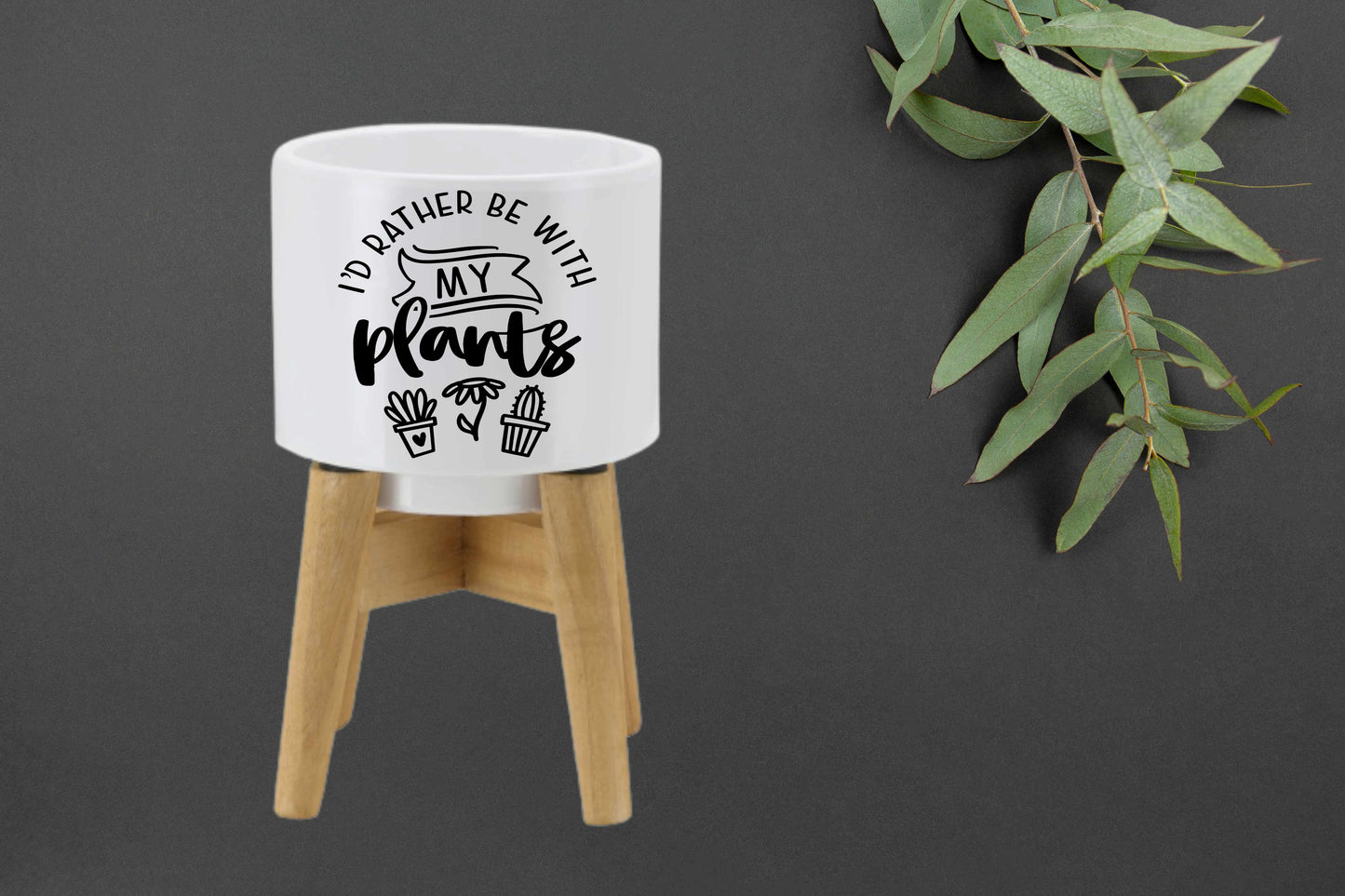 Mini Plant Pot with Quotes