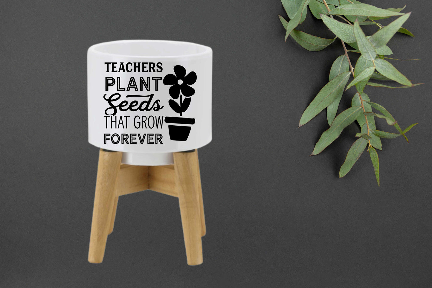 Mini Plant Pot with Quotes